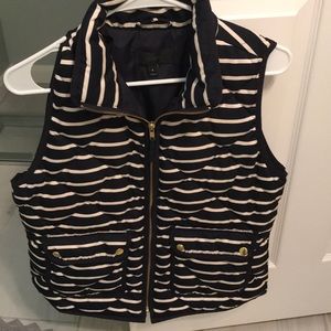 Women’s J crew puffer vest size small